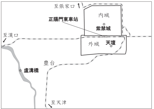 北京周辺地図